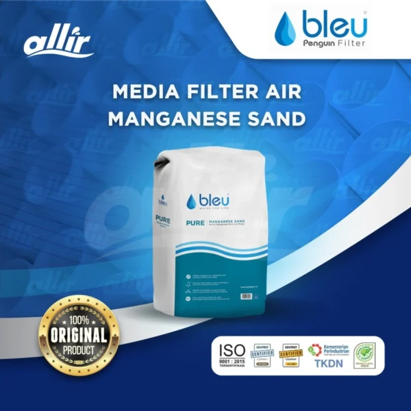 Penguin Bleu Media Filter Air Manganese Sand FM-SND25 – Tahan Lama dan Tidak Boros Listrik