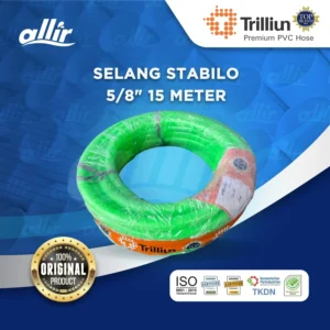 Selang Trilliun Stabilo 5/8" 15 Meter – Selang PVC Elastis & Multifungsi