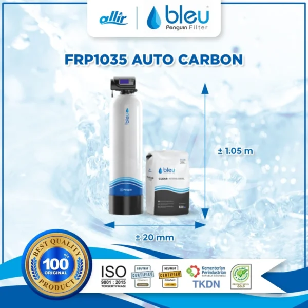 Penguin Bleu FRP1035 Auto Carbon - Penyaring Residu Kimia & Klorin - Image 4