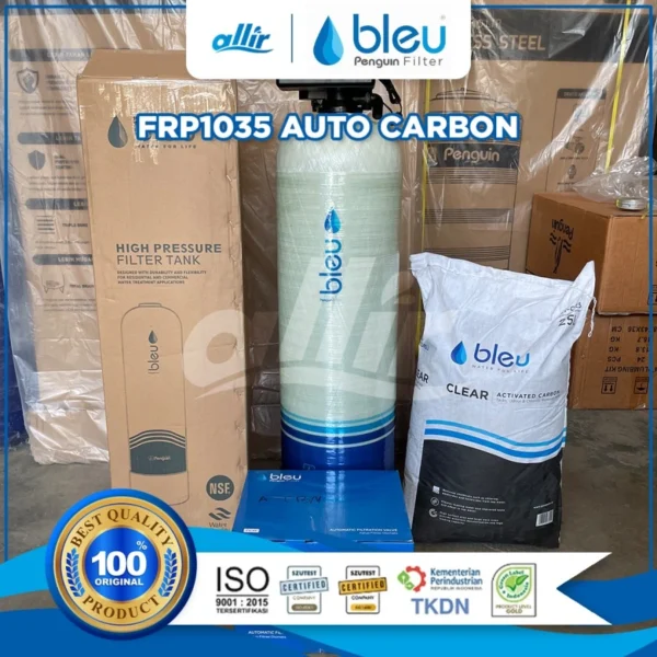 Penguin Bleu FRP1035 Auto Carbon - Penyaring Residu Kimia & Klorin - Image 3