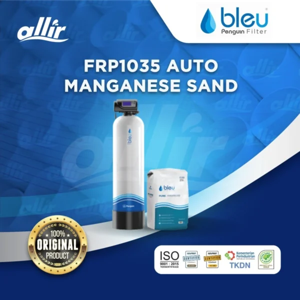 Penguin Bleu FRP1035 Automatic Manganese Sand FB35 – Filter Air Zat Besi & Mangan