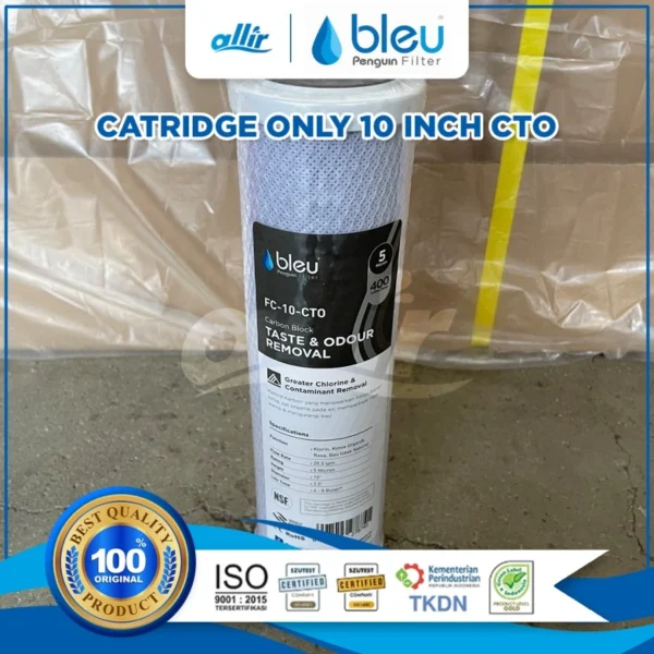 Penguin Cartridge Only 10 Inch CTO | Mengurangi Bau, Klorin & Kontaminan Berbahaya - Image 4