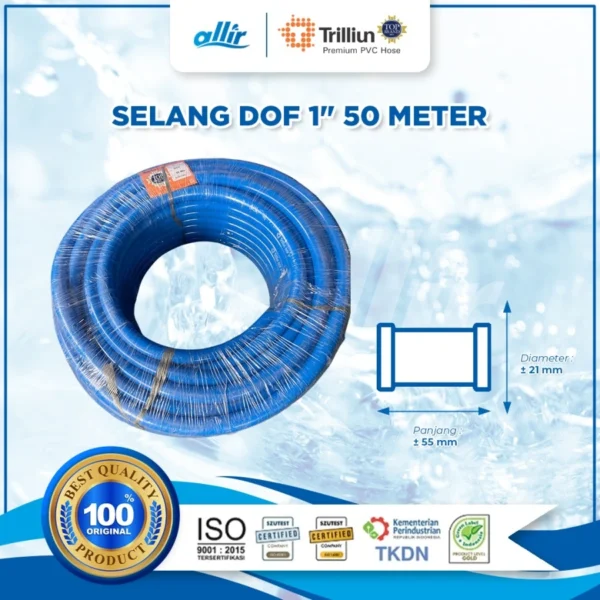 Selang Trilliun Dof 1" 50 Meter | Fleksibel, Kuat, dan Multifungsi - Image 3