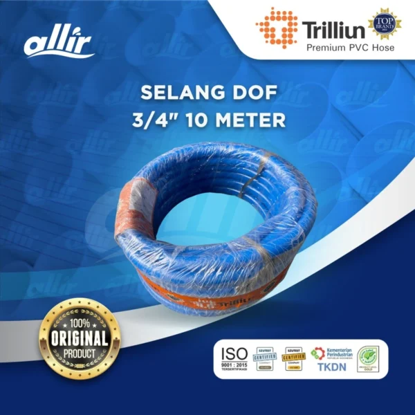 Selang Trilliun Dof 3/4" x 10M – Fleksibel, Kuat & Serbaguna