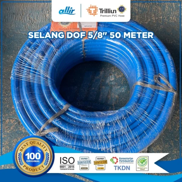 Selang Trilliun Dof 5/8" 50 Meter | Selang Air PVC Fleksibel & Tahan Lama - Image 2
