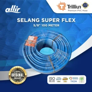Selang Trilliun Super Flex 5/8" 100 Meter | Fleksibel & Tahan Lama