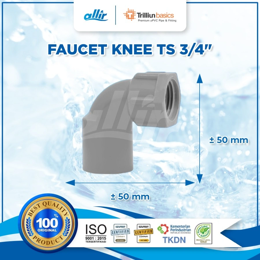 Trilliun Basic Faucet Knee TS 3-4 B
