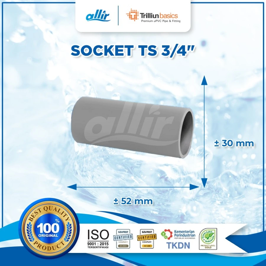 Trilliun Basic Socket TS 3 4 B