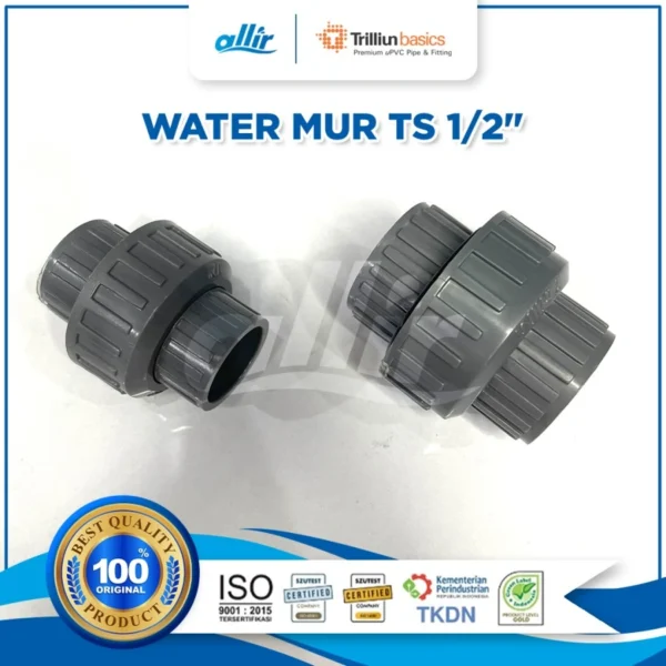 Fitting uPVC Trilliunbasics Water Mur TS 1/2" | Kuat, Tahan Korosi & Bersertifikat - Image 4