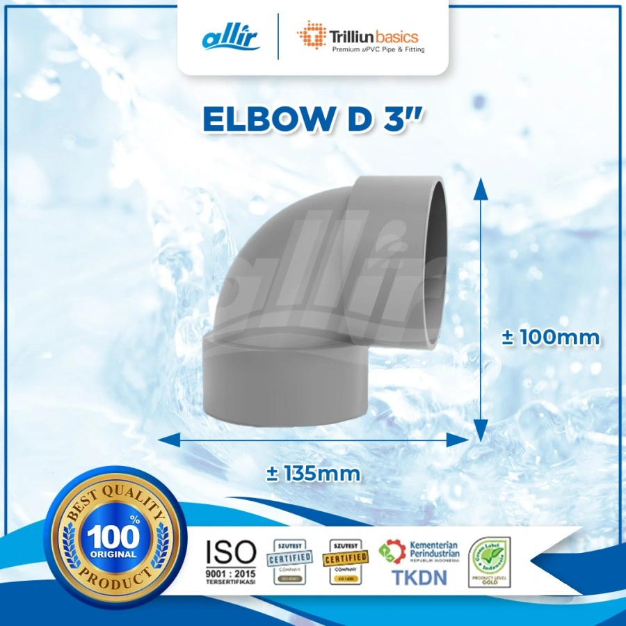 Trilliun Pureflo Elbow D 3 B