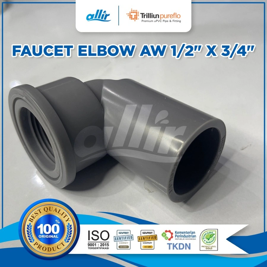 Trilliun Pureflo Faucet Elbow AW 1-2 x 3-4 C