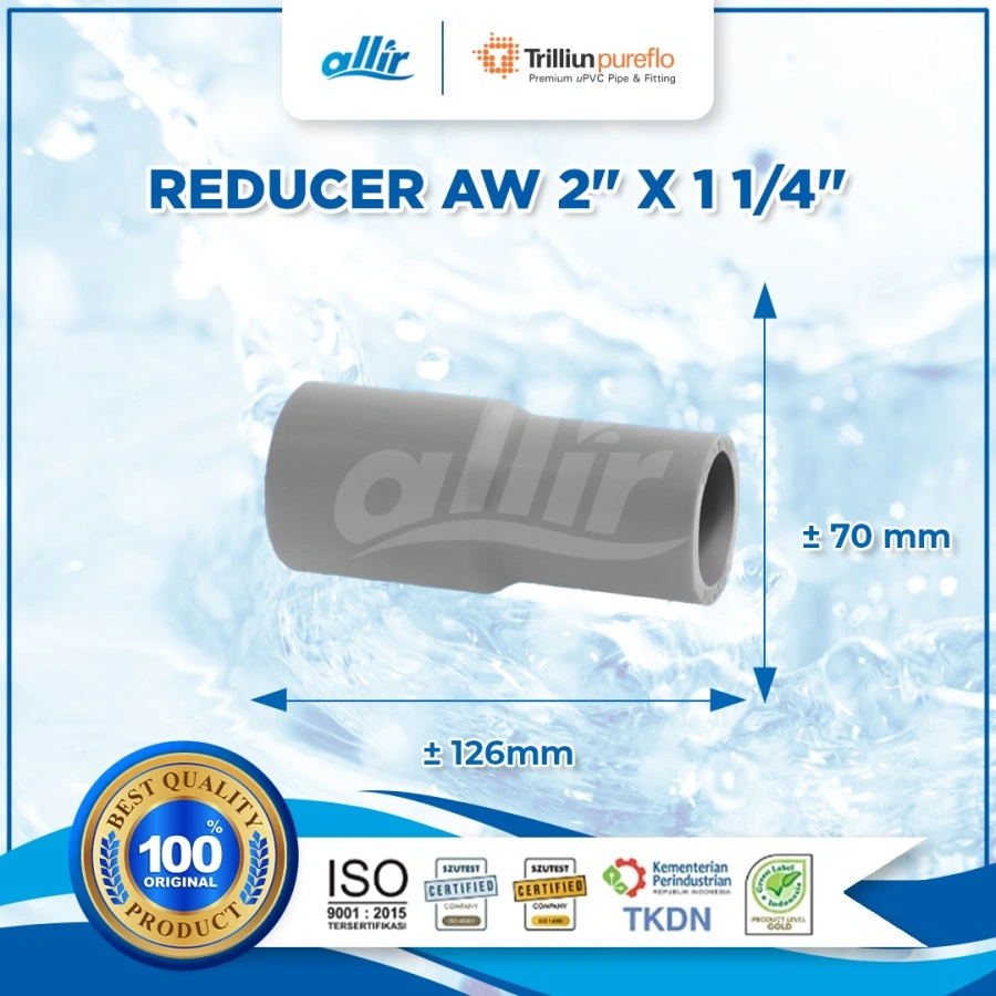 Trilliun Pureflo Reducer AW 2 x 1 1-4 B