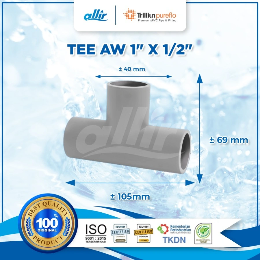 Trilliun Pureflo Tee AW 1 x 1-2 B