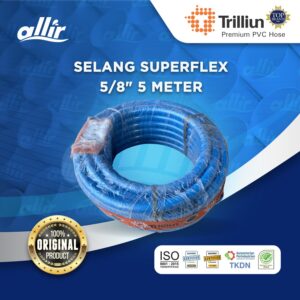 Selang Trilliun Superflex 5/8" x 5 Meter – Fleksibel, Kuat & Tahan Lama