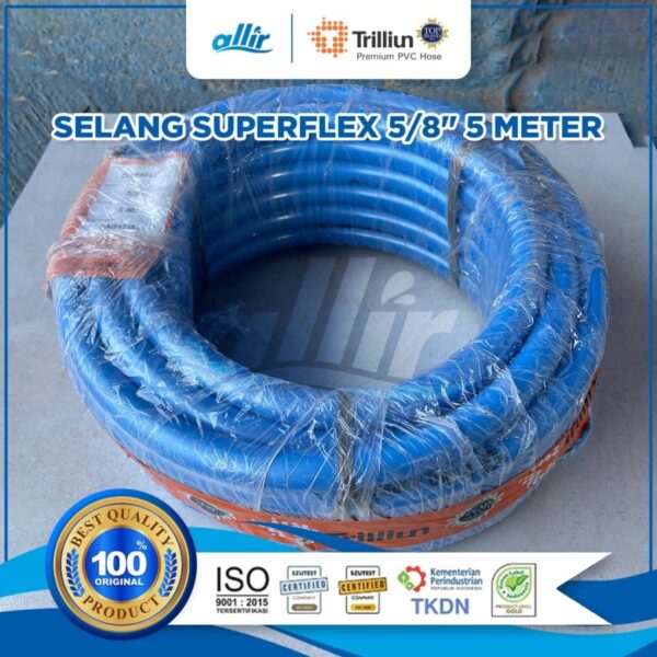 Selang Trilliun Superflex 5/8" x 5 Meter – Fleksibel, Kuat & Tahan Lama - Image 3