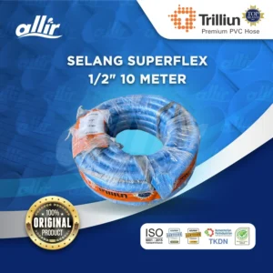 Selang Trilliun Superflex 1/2" 10 Meter – Fleksibel & Tahan Lama