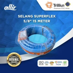 Selang Trilliun Superflex 5/8" 15 Meter – Selang PVC Multifungsi