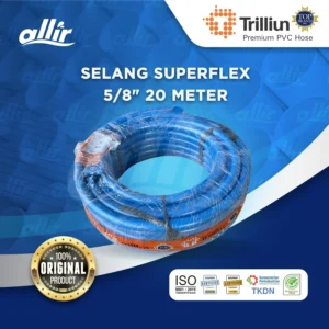 Selang Trilliun Superflex 5/8" 20 Meter – Selang PVC Multifungsi